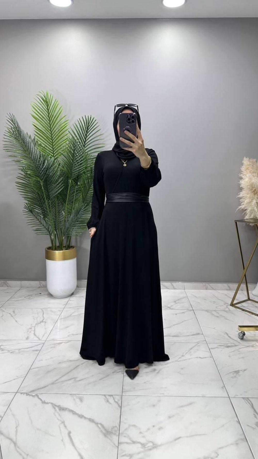 Ferda Elbise Siyah