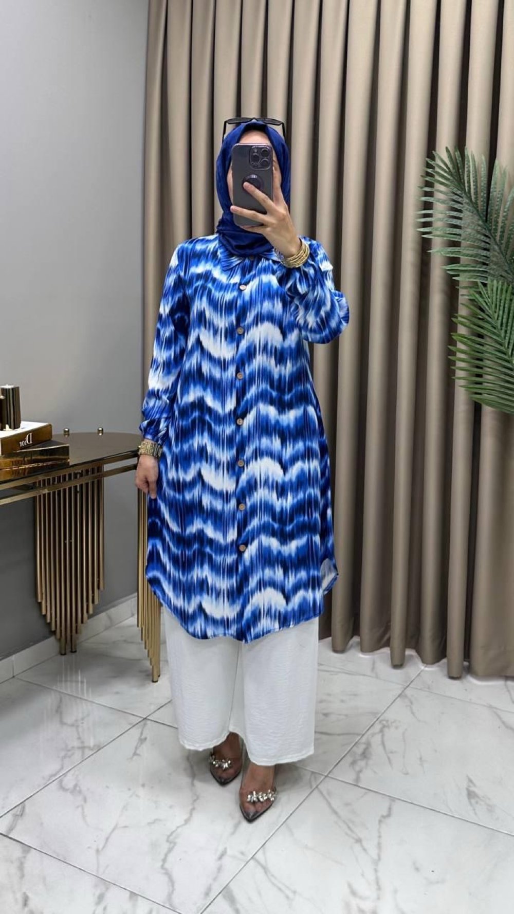 Berre Tunik İndigo