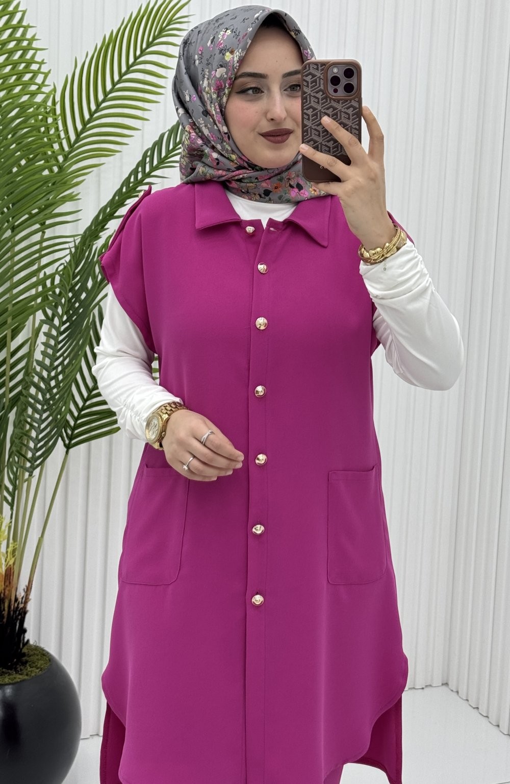 Lara Takım Fuşya