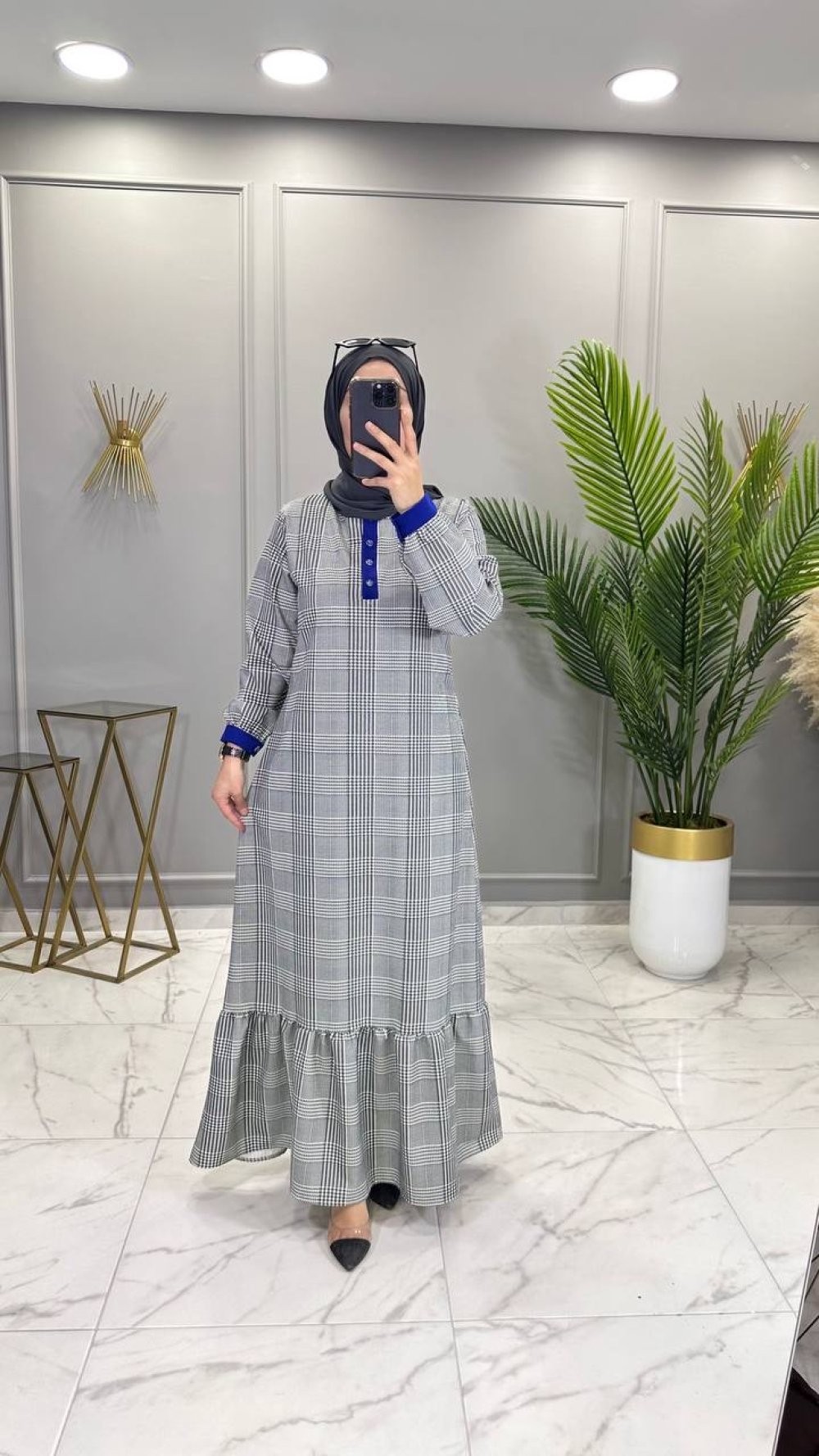 Selvi Elbise İndigo