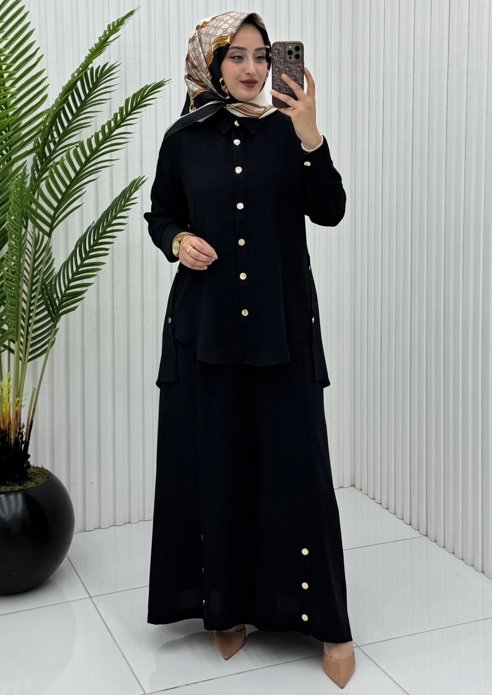 Eftalya Takım Siyah