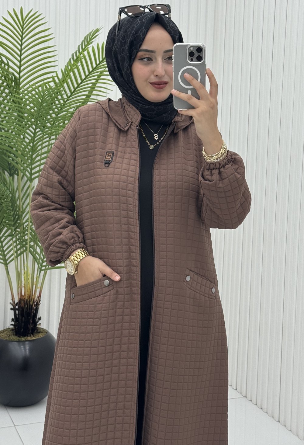 Ayla Kap Kahverengi