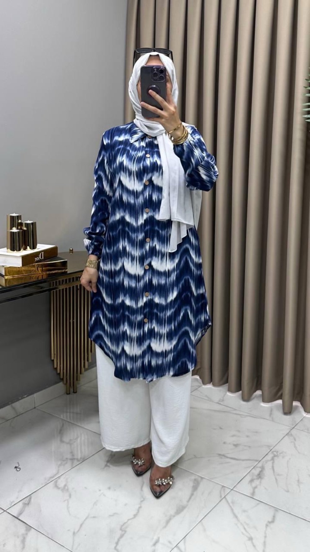 Berre Tunik Lacivert 