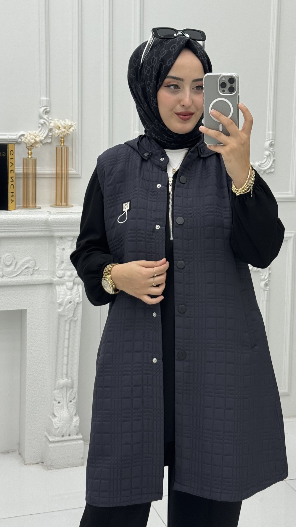 Mina Yelek Antrasit