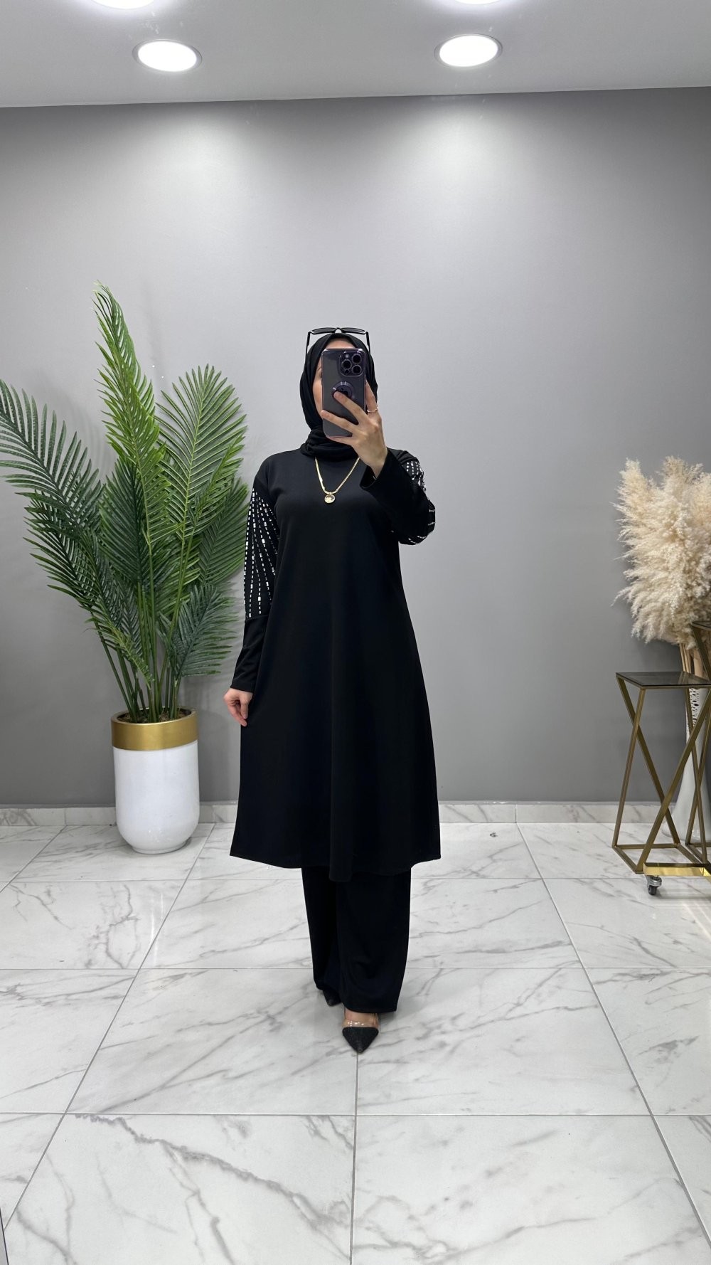 Esila Takım Siyah 