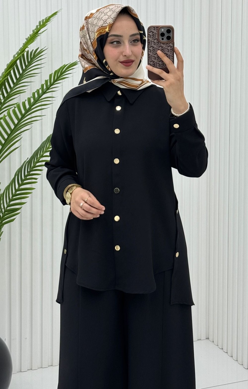 Eftalya Takım Siyah