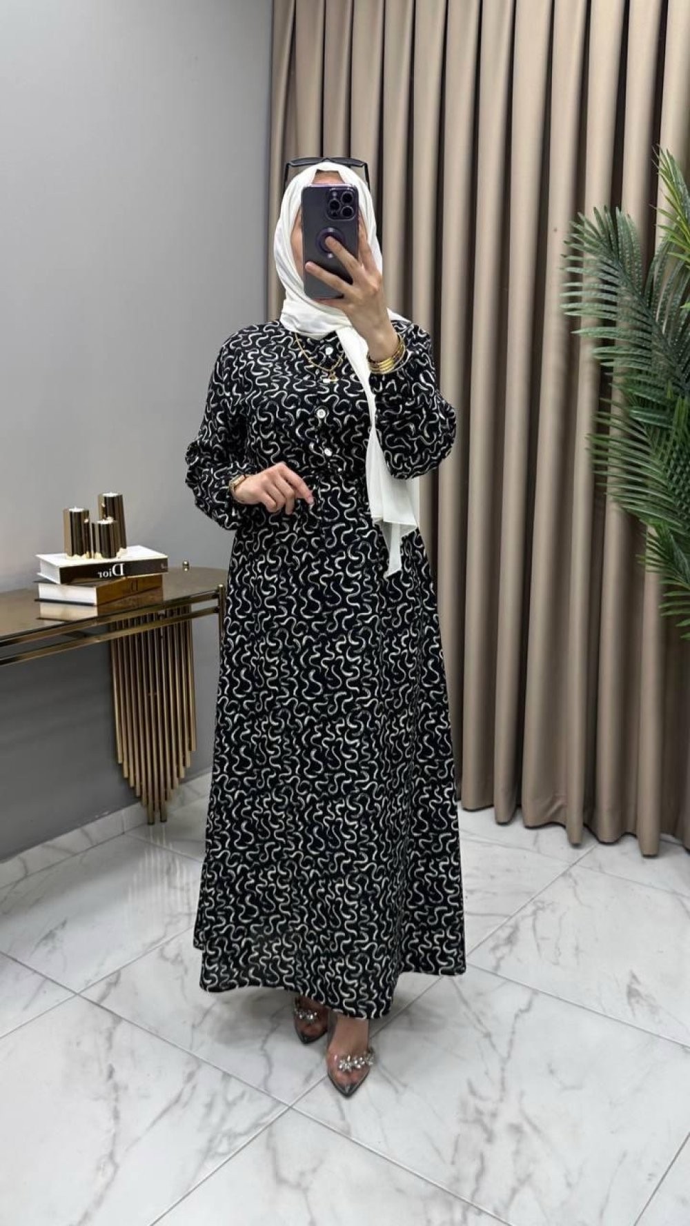 Feyza Elbise Ekru