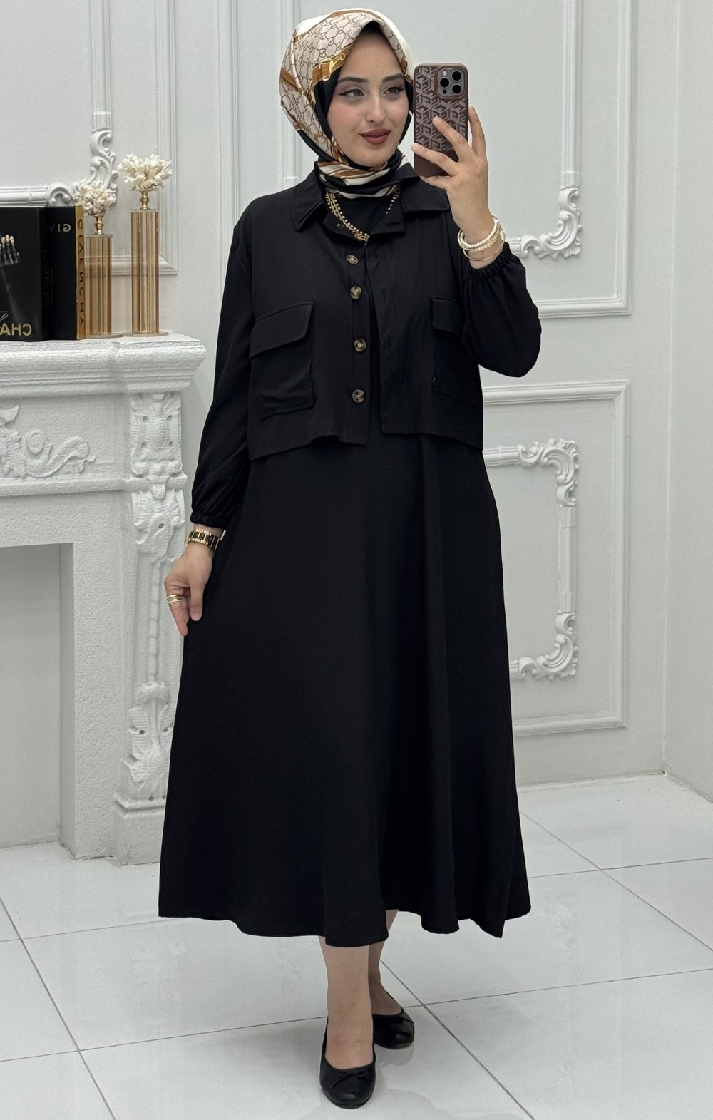 Eylül Elbise Siyah