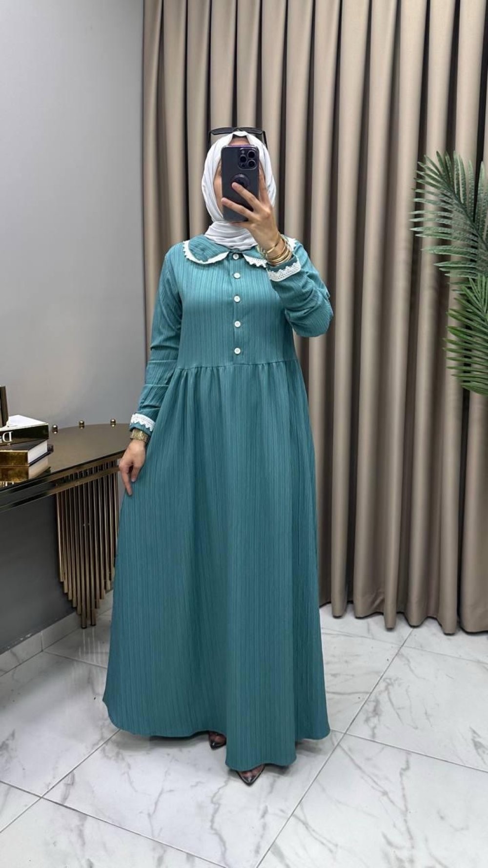 Aymira Elbise Mint Yeşil