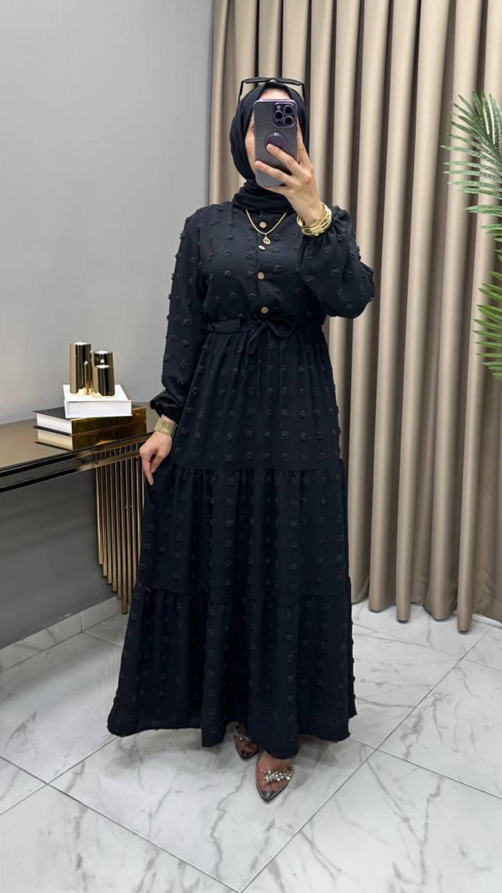 Alina Elbise Siyah