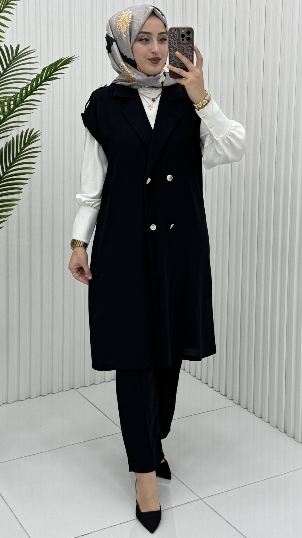 Belinda Takım Siyah 