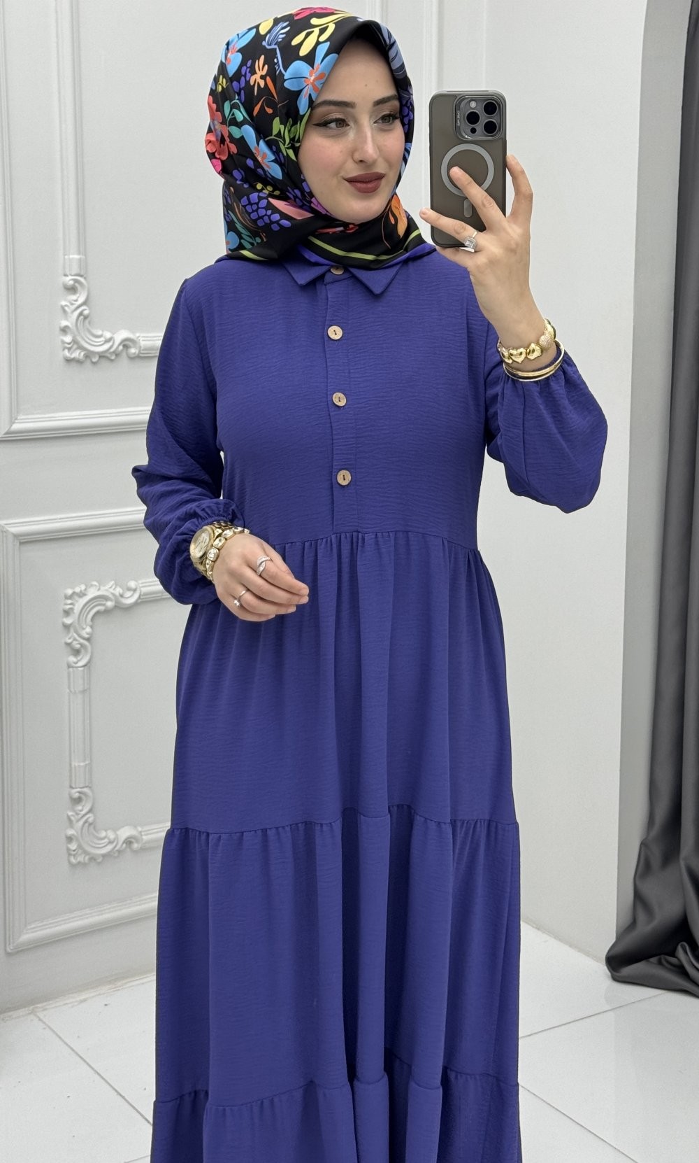 Yasmin Elbise Lila