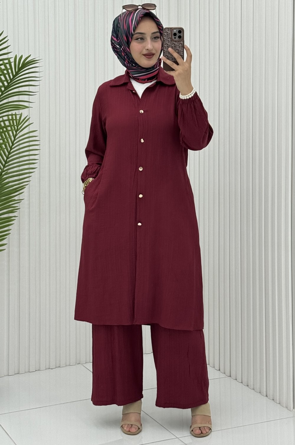 Nare Takım Bordo