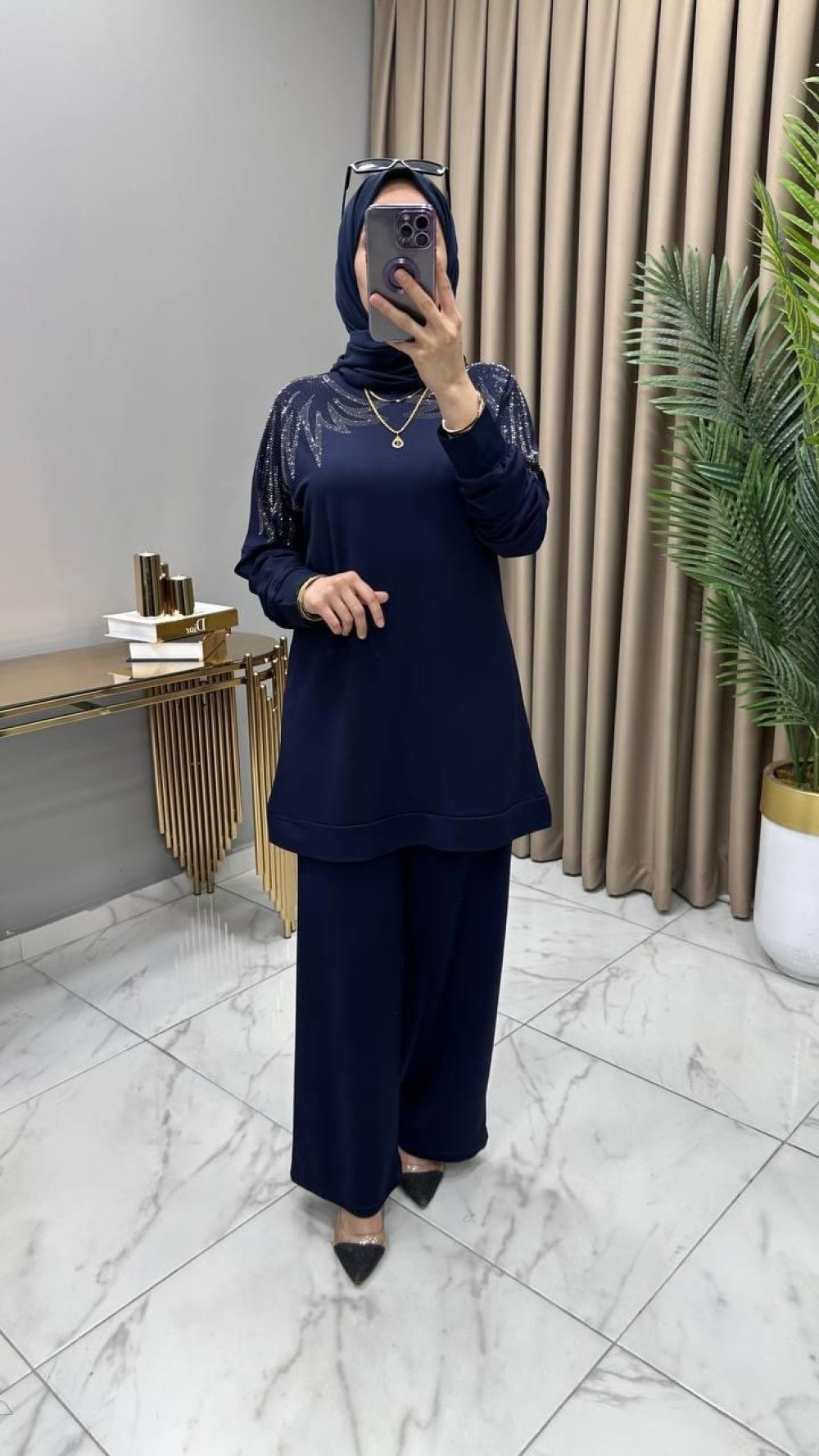 Pamira Takım Lacivert 