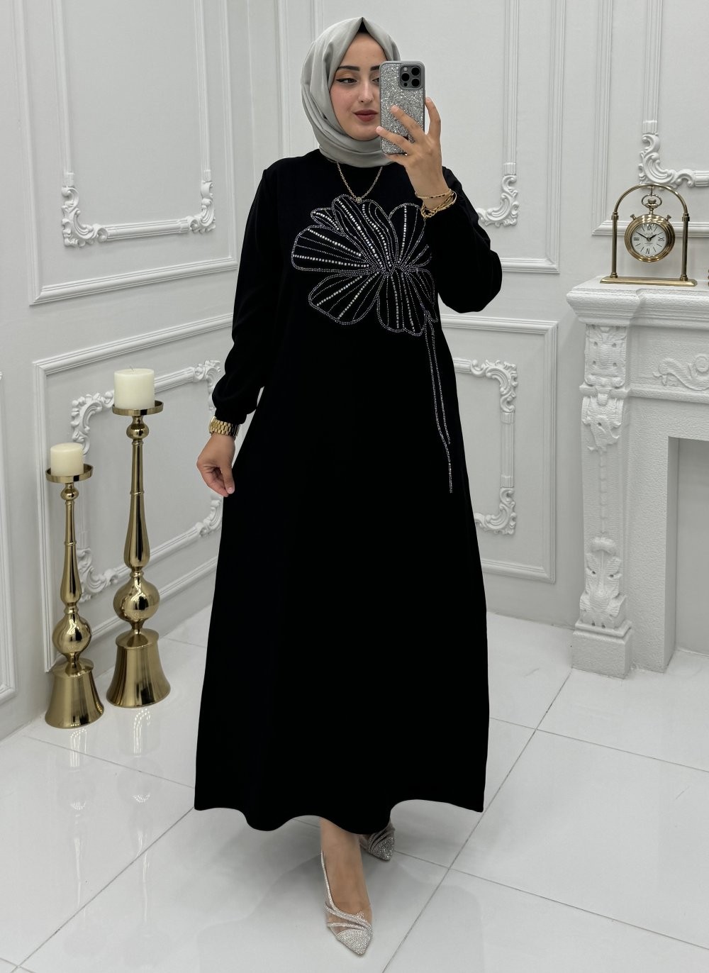 Yonca Elbise Siyah