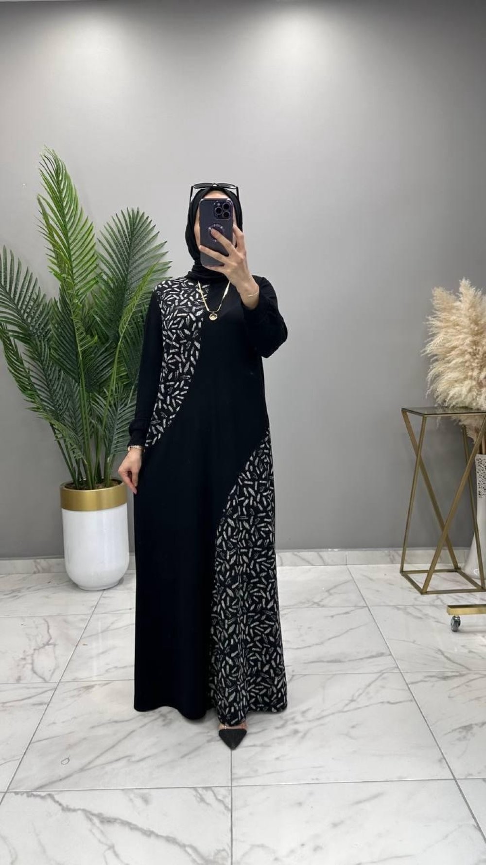 Feriha Elbise Siyah