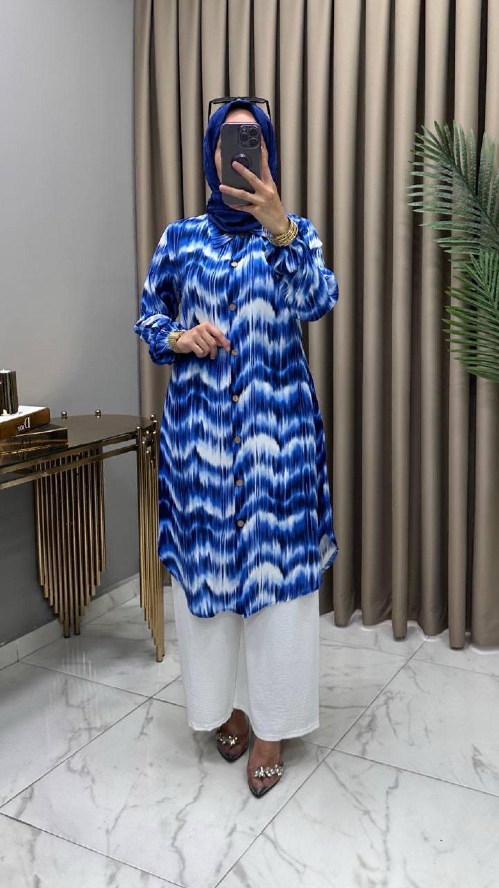 Berre Tunik İndigo