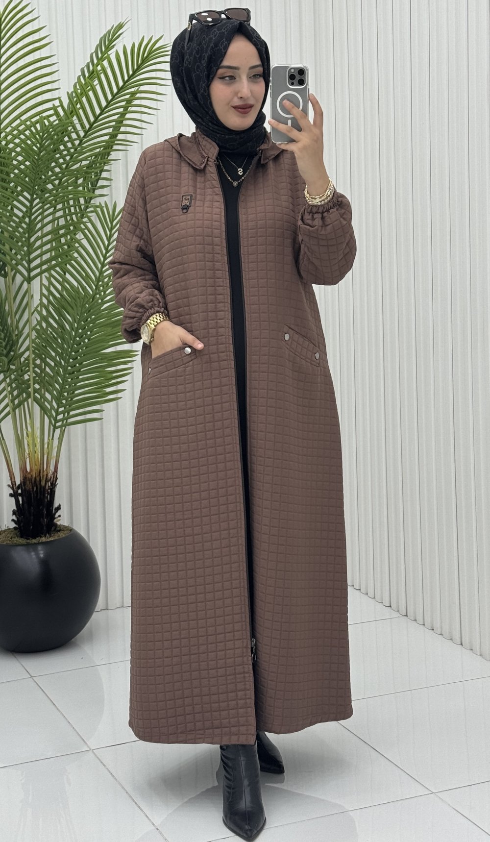 Ayla Kap Kahverengi