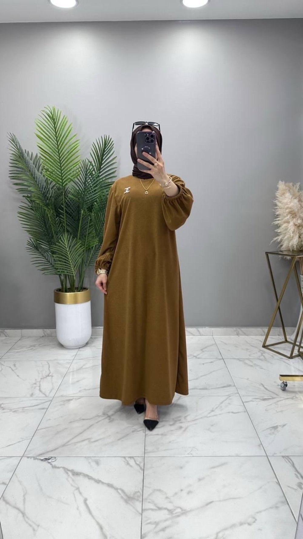 Berna Elbise Taba