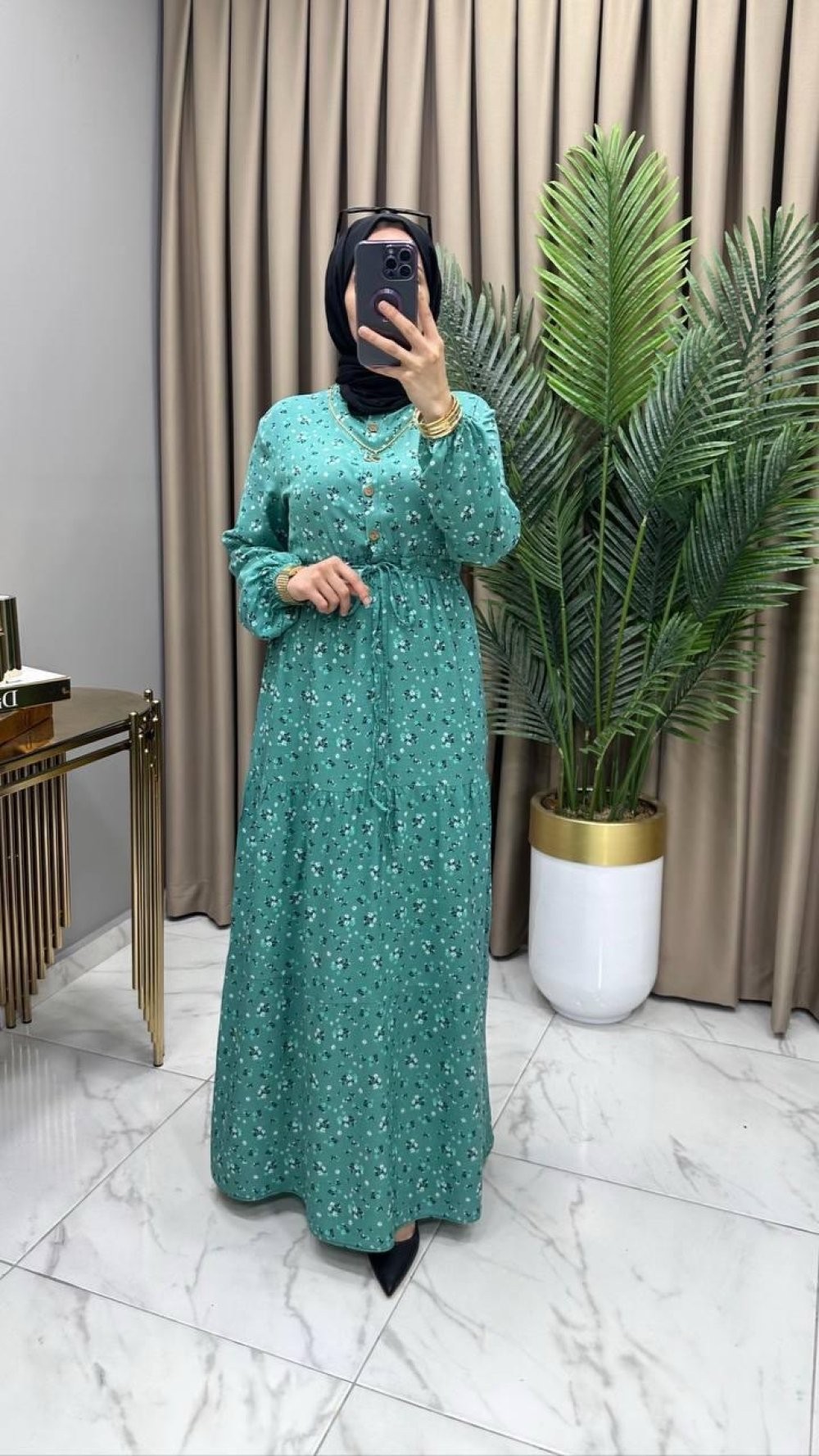 Çiğdem Elbise Mint