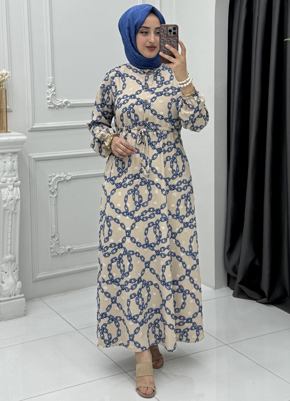 Hilal Elbise Mavi