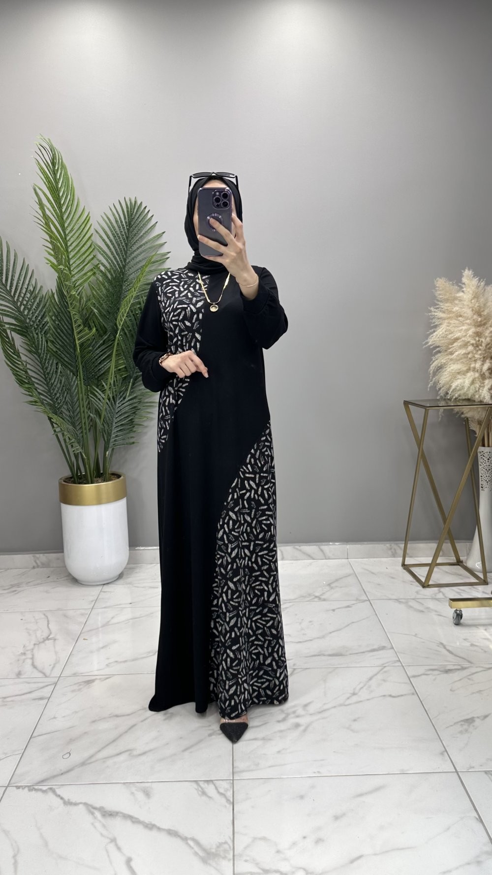 Feriha Elbise Siyah