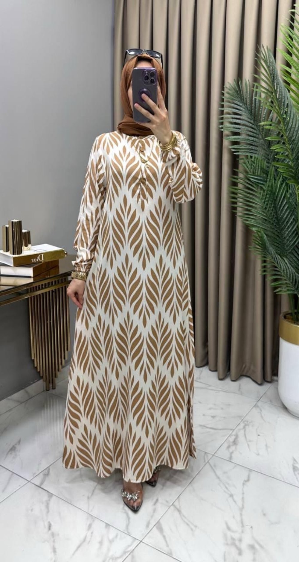 Tuana Elbise Taba
