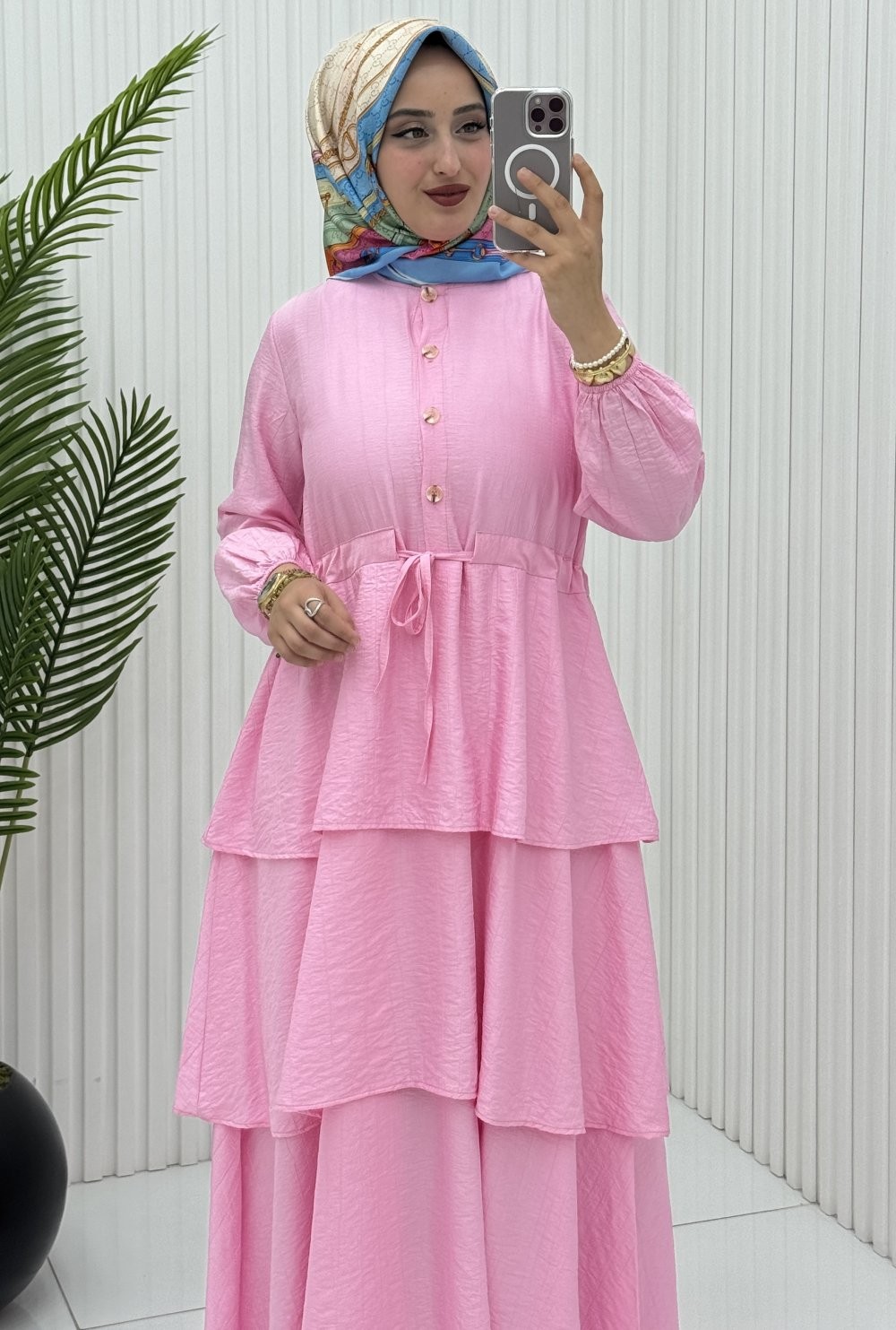 Şevval Elbise Pembe