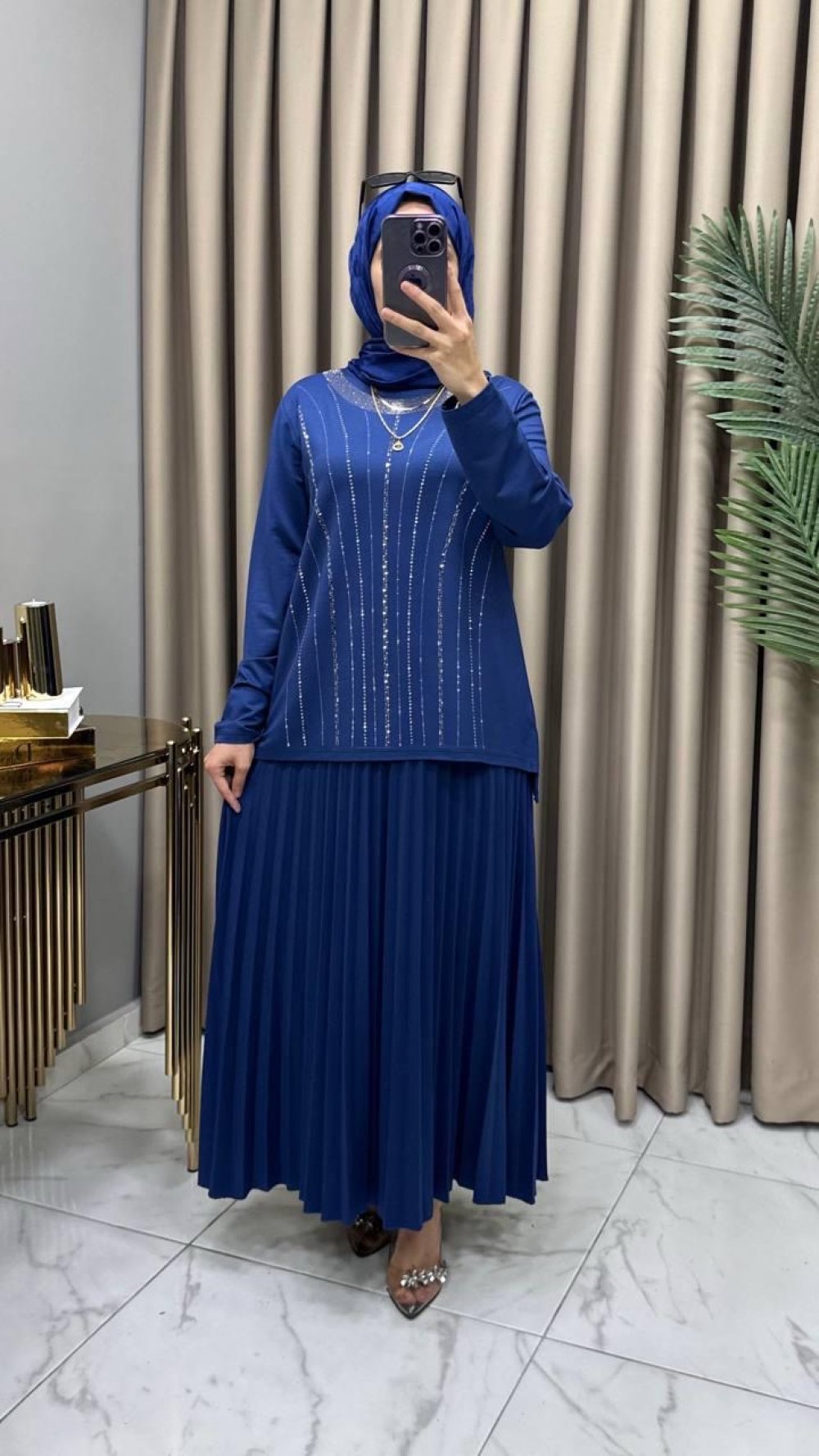 Funda Takım İndigo
