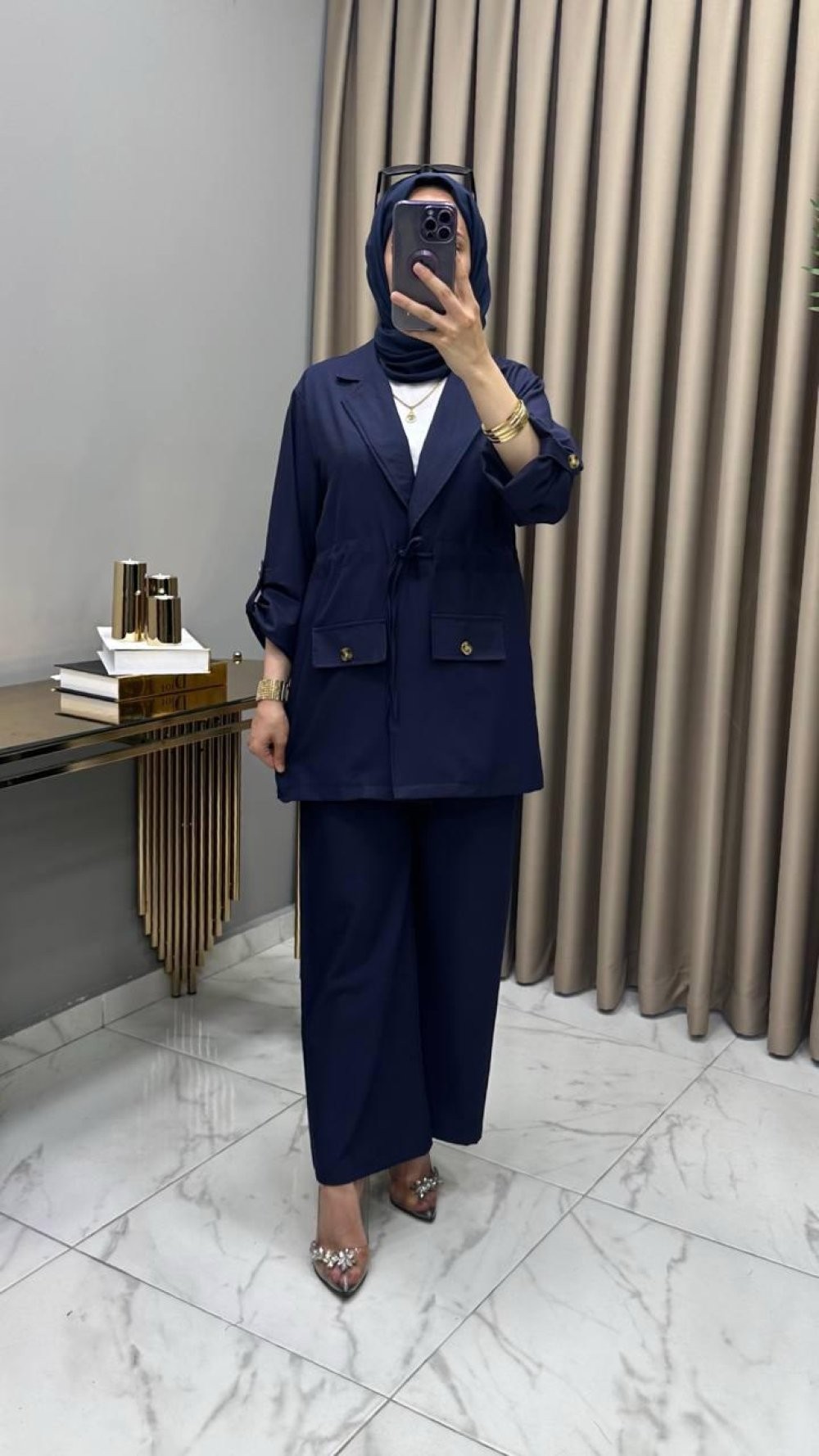 Sibel Takım Lacivert 