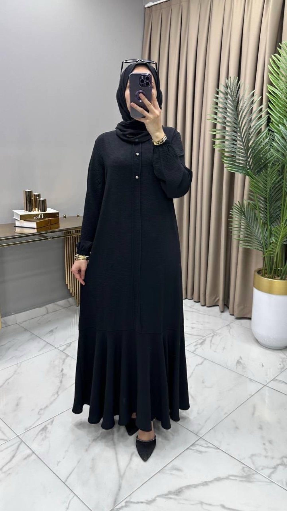 Aysel Elbise Siyah