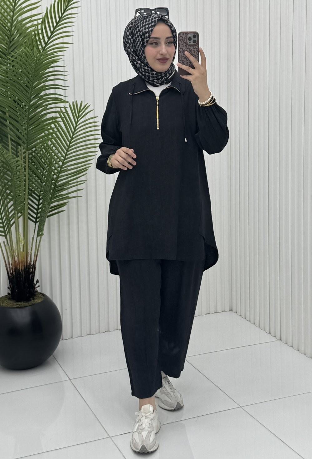 Lina Takım Siyah