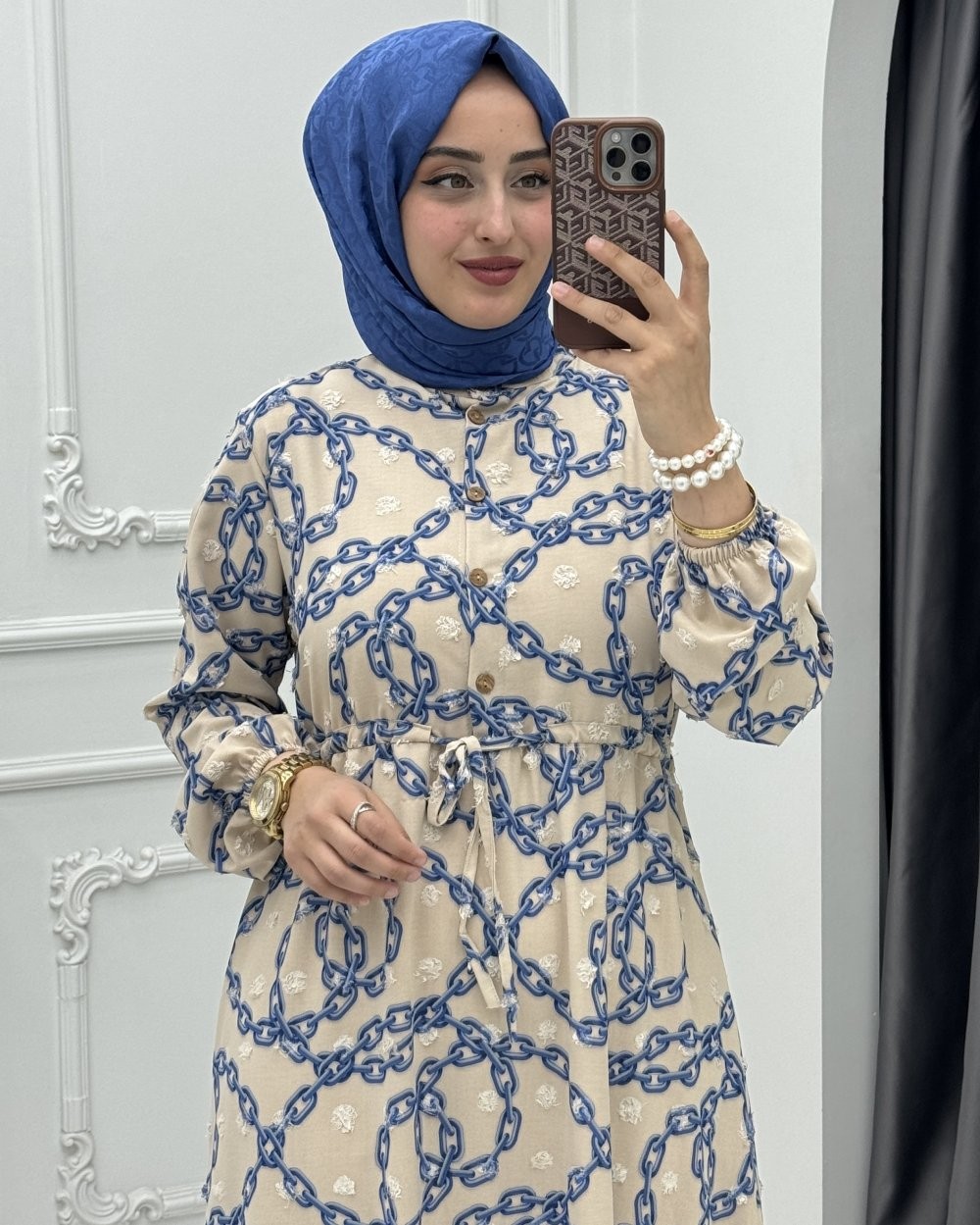 Hilal Elbise Mavi