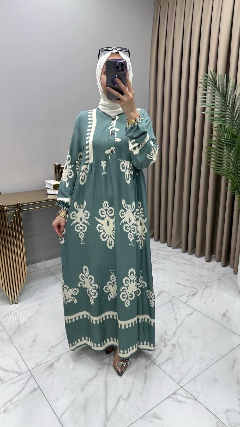 Zilan Elbise Mint