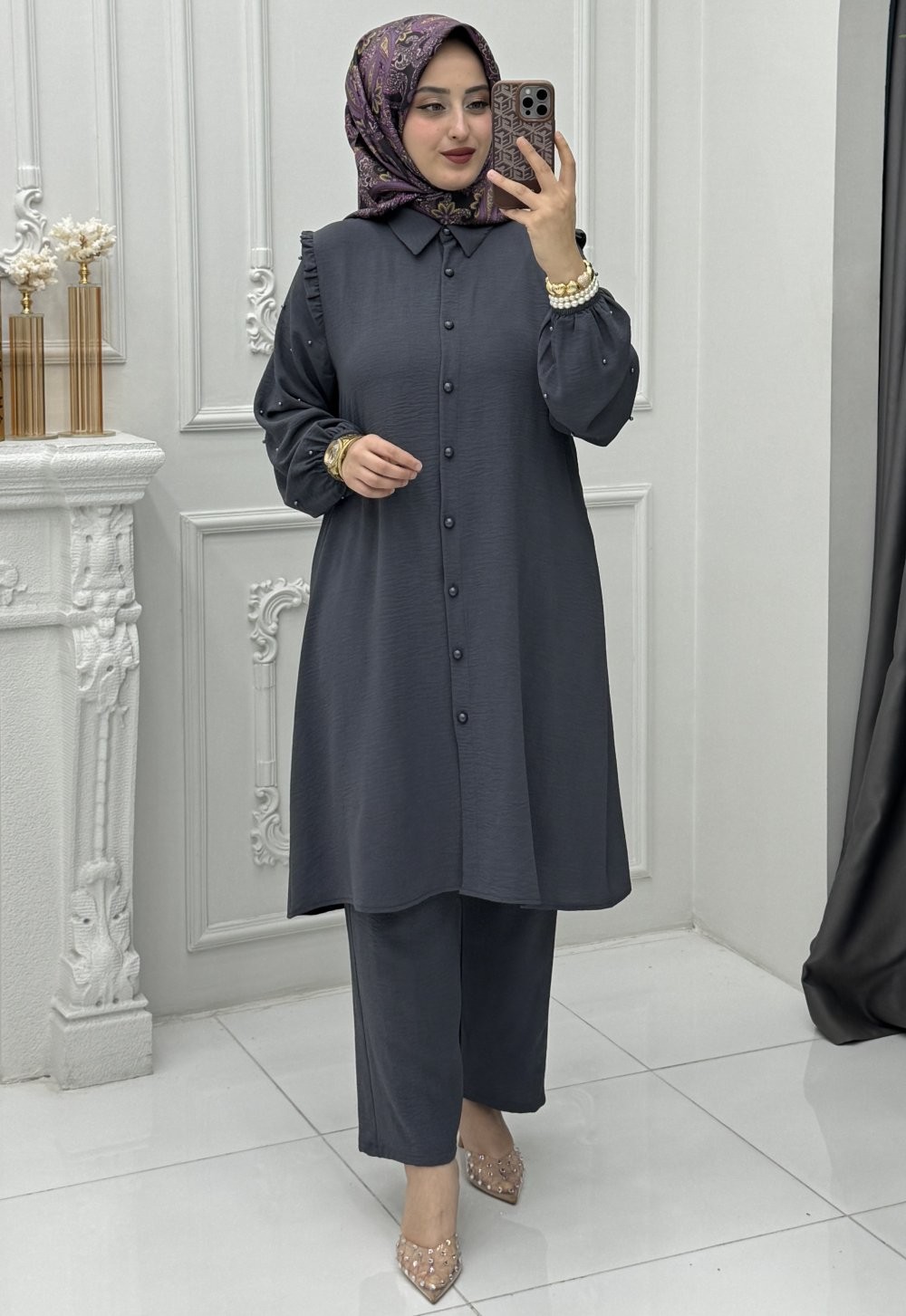 Meral Takım Antrasit