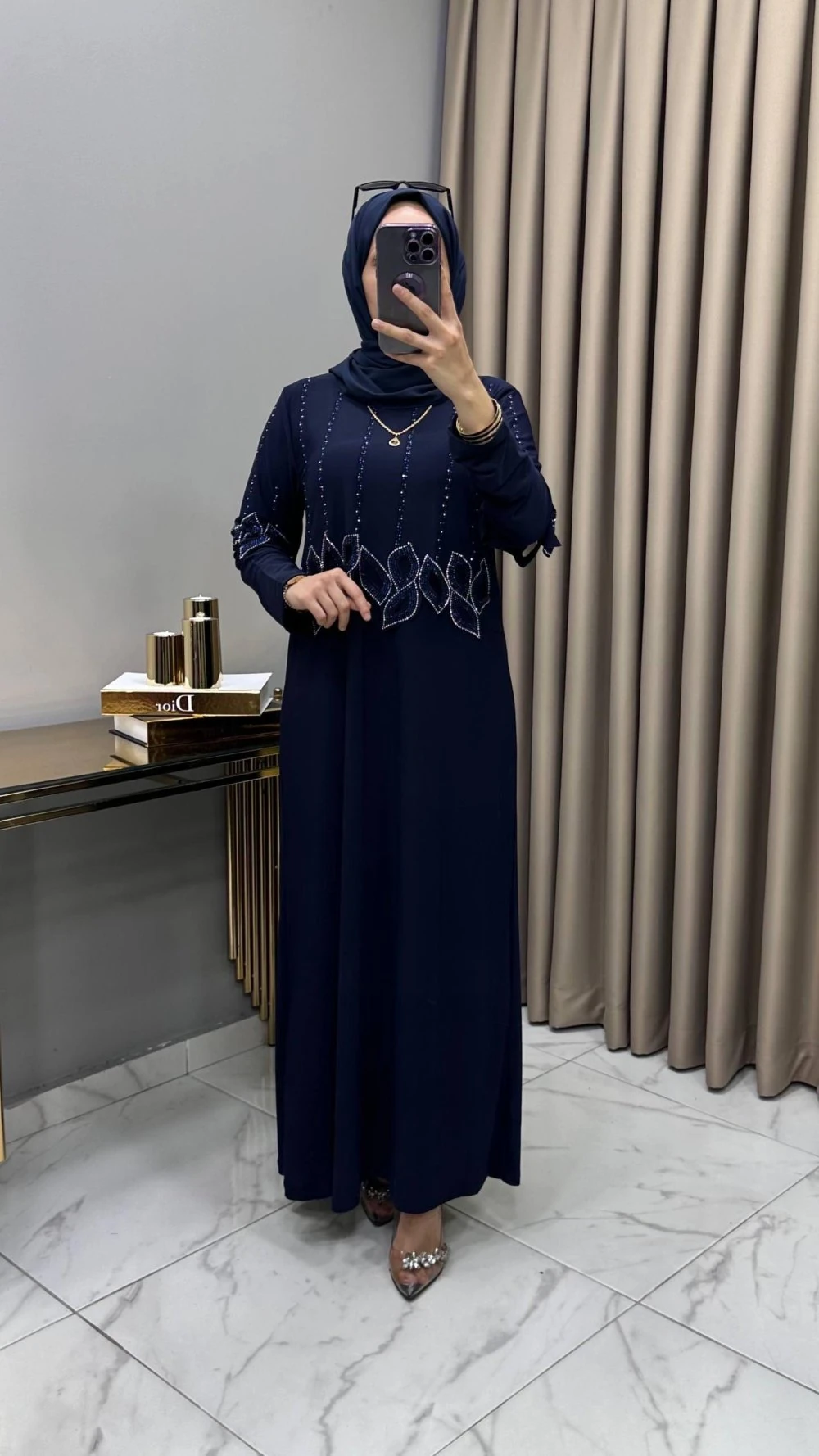 Karsu Elbise Lacivert