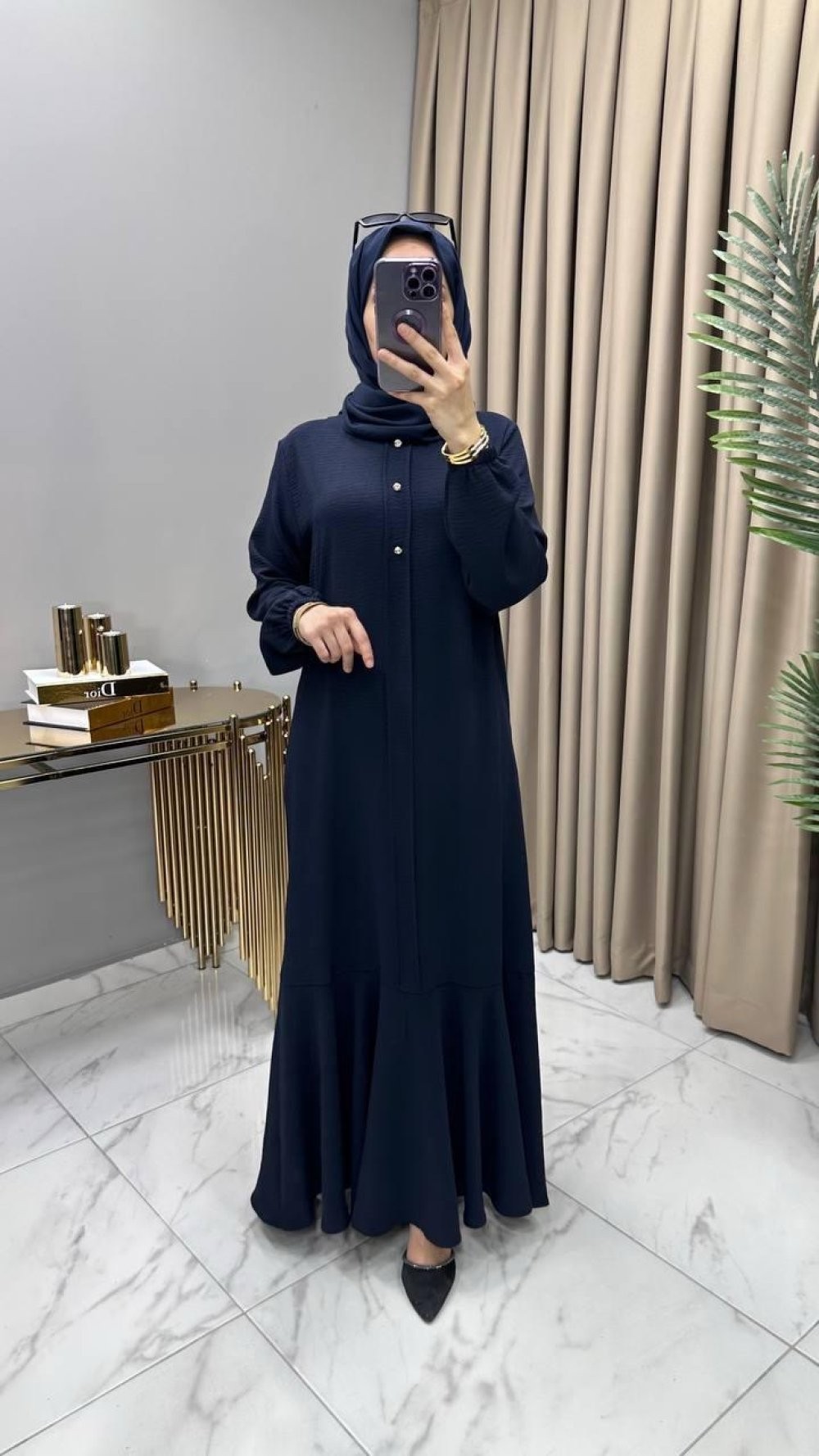 Aysel Elbise Lacivert