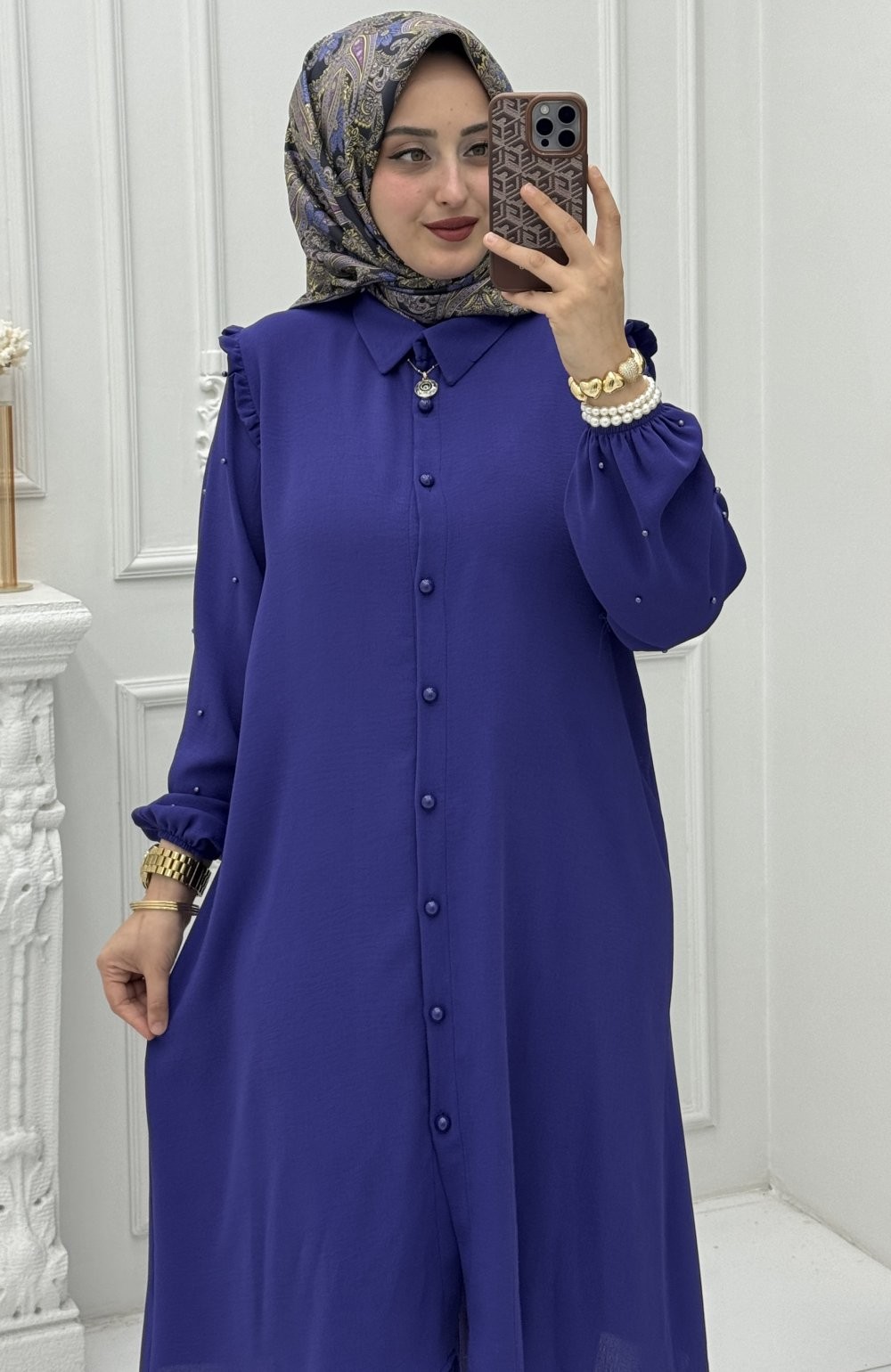Meral Takım Mor