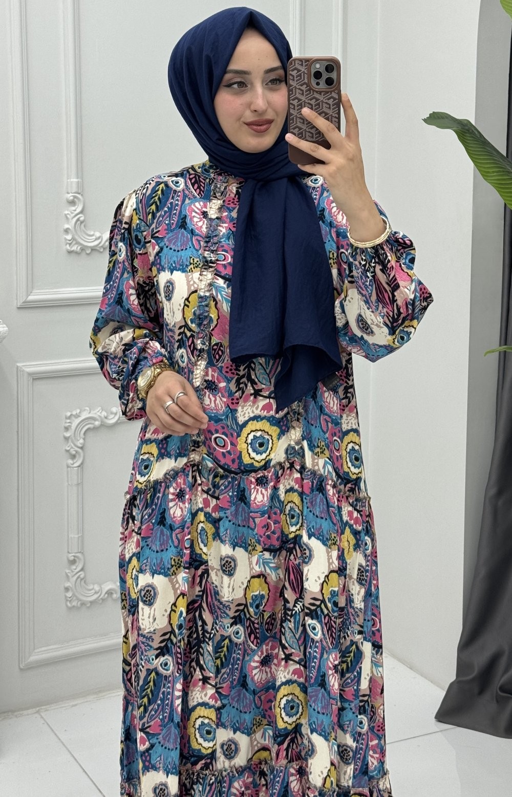 Meltem Elbise Mavi