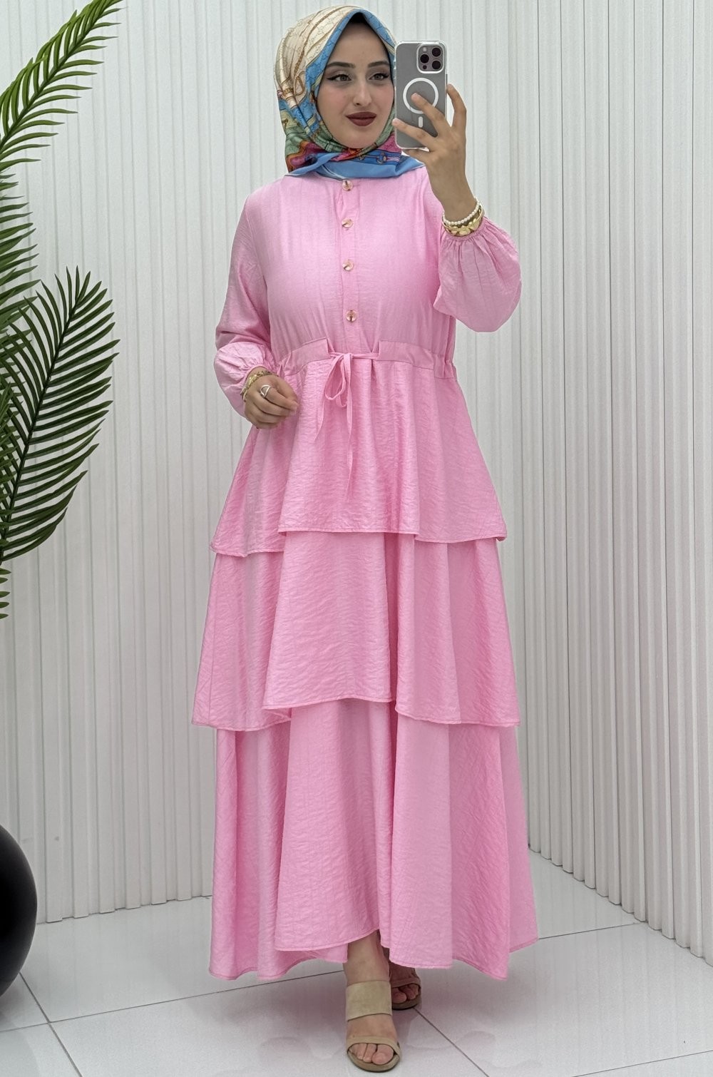 Şevval Elbise Pembe