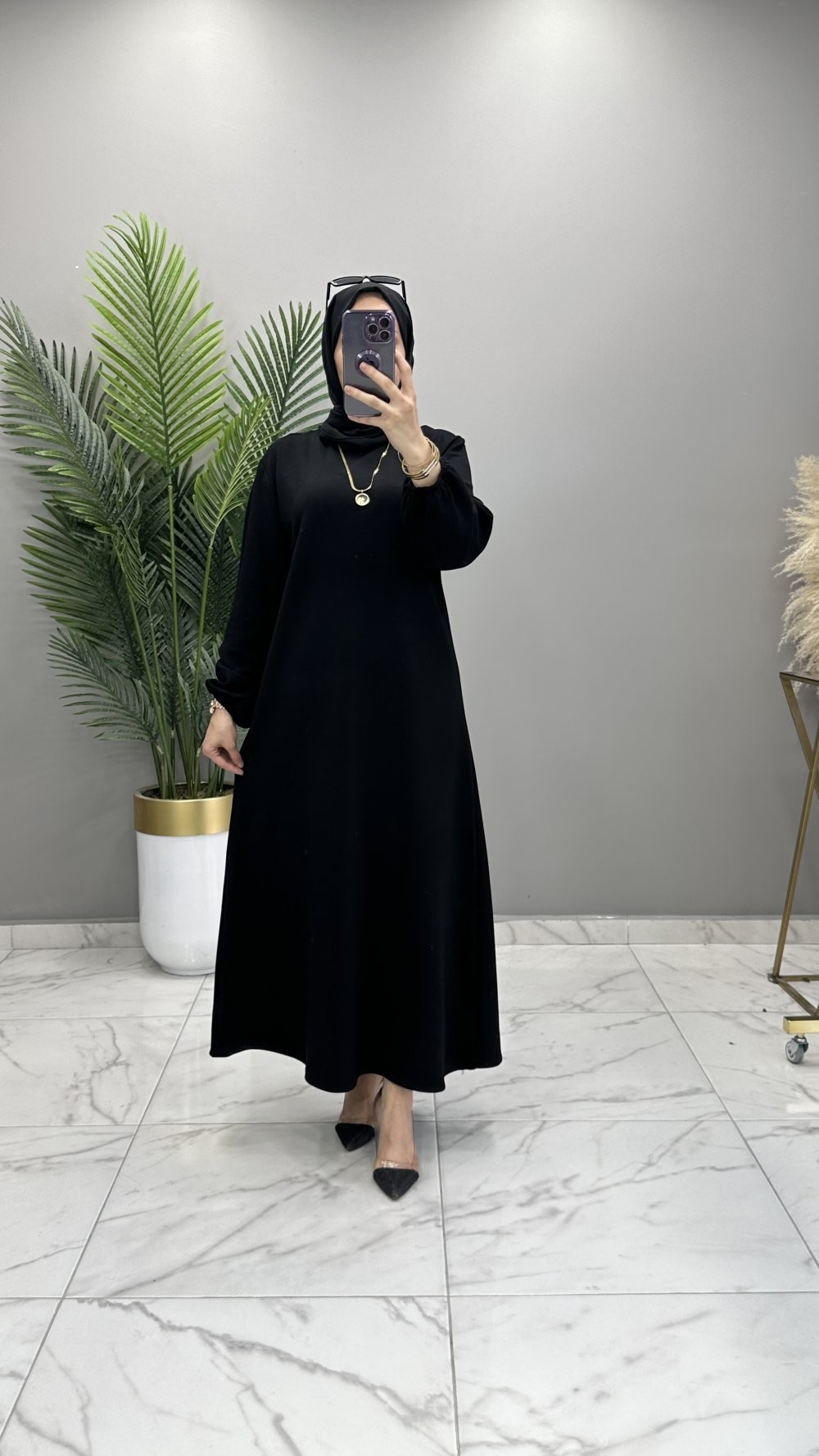 Sena Elbise Siyah 