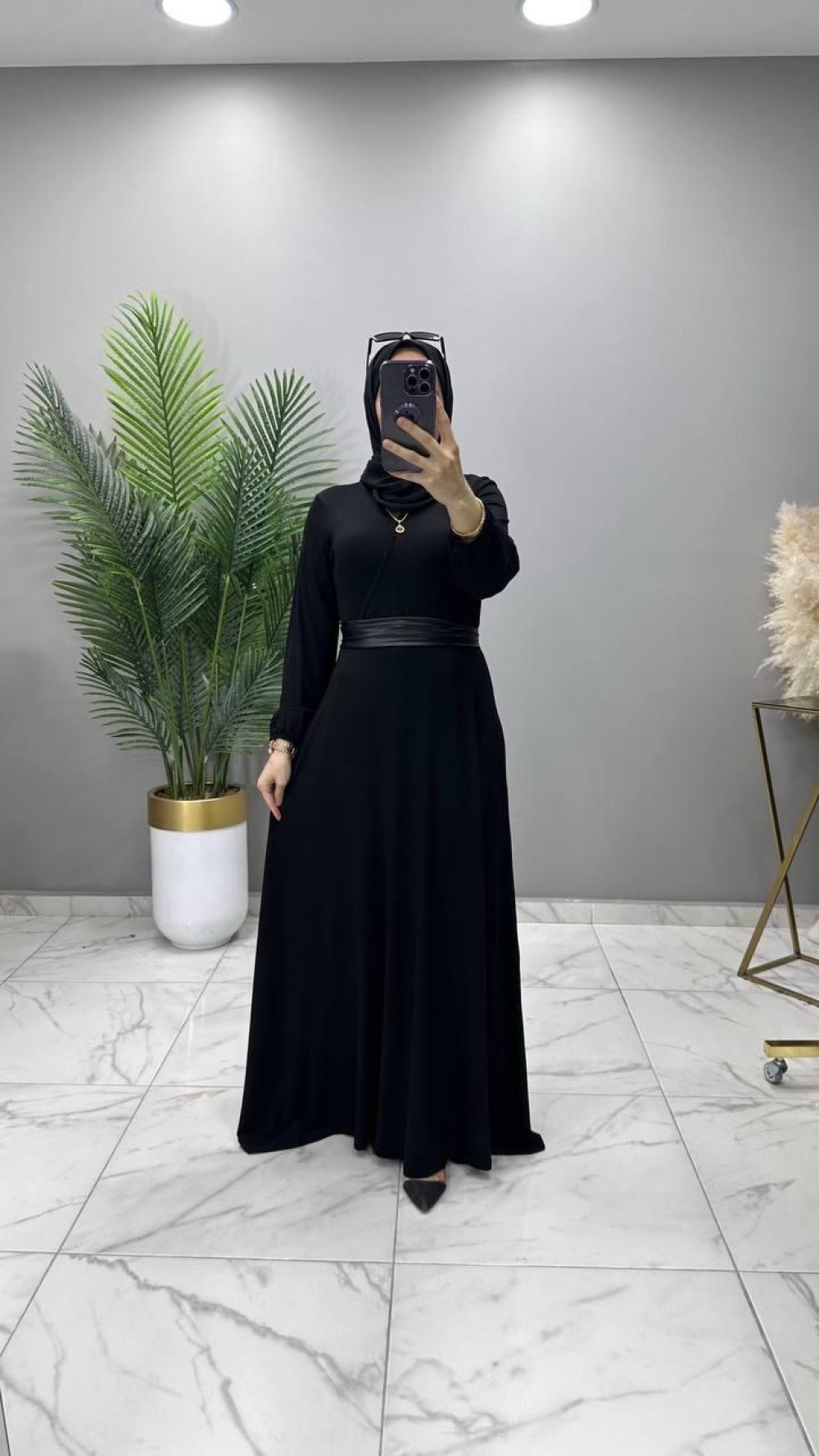 Ferda Elbise Siyah