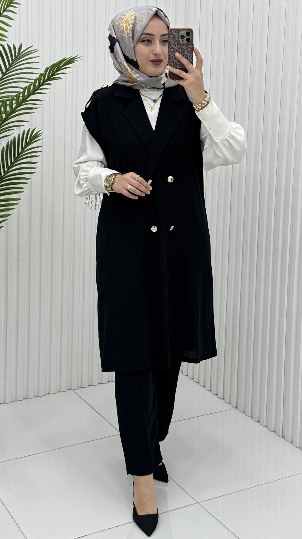 Belinda Takım Siyah 