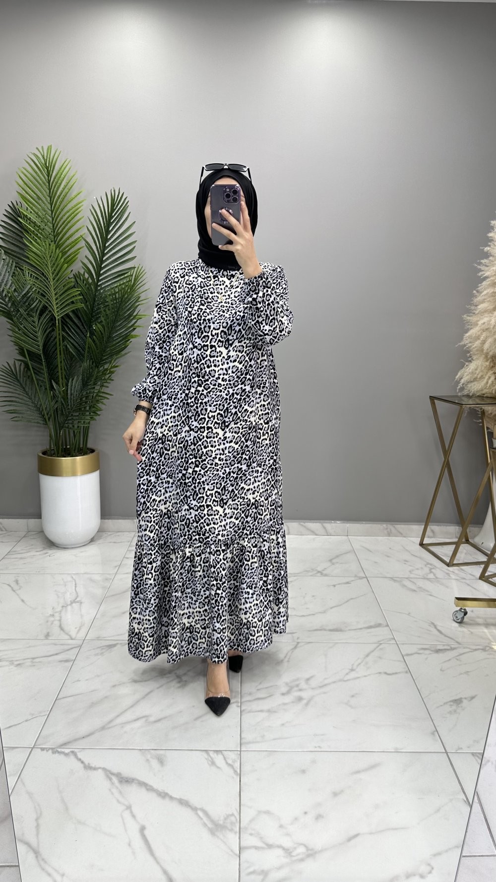Meltem Elbise Siyah 