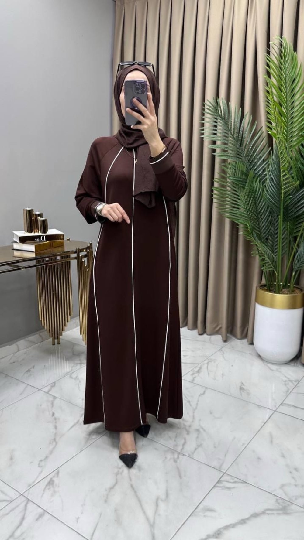 Şeyda Elbise Kahve