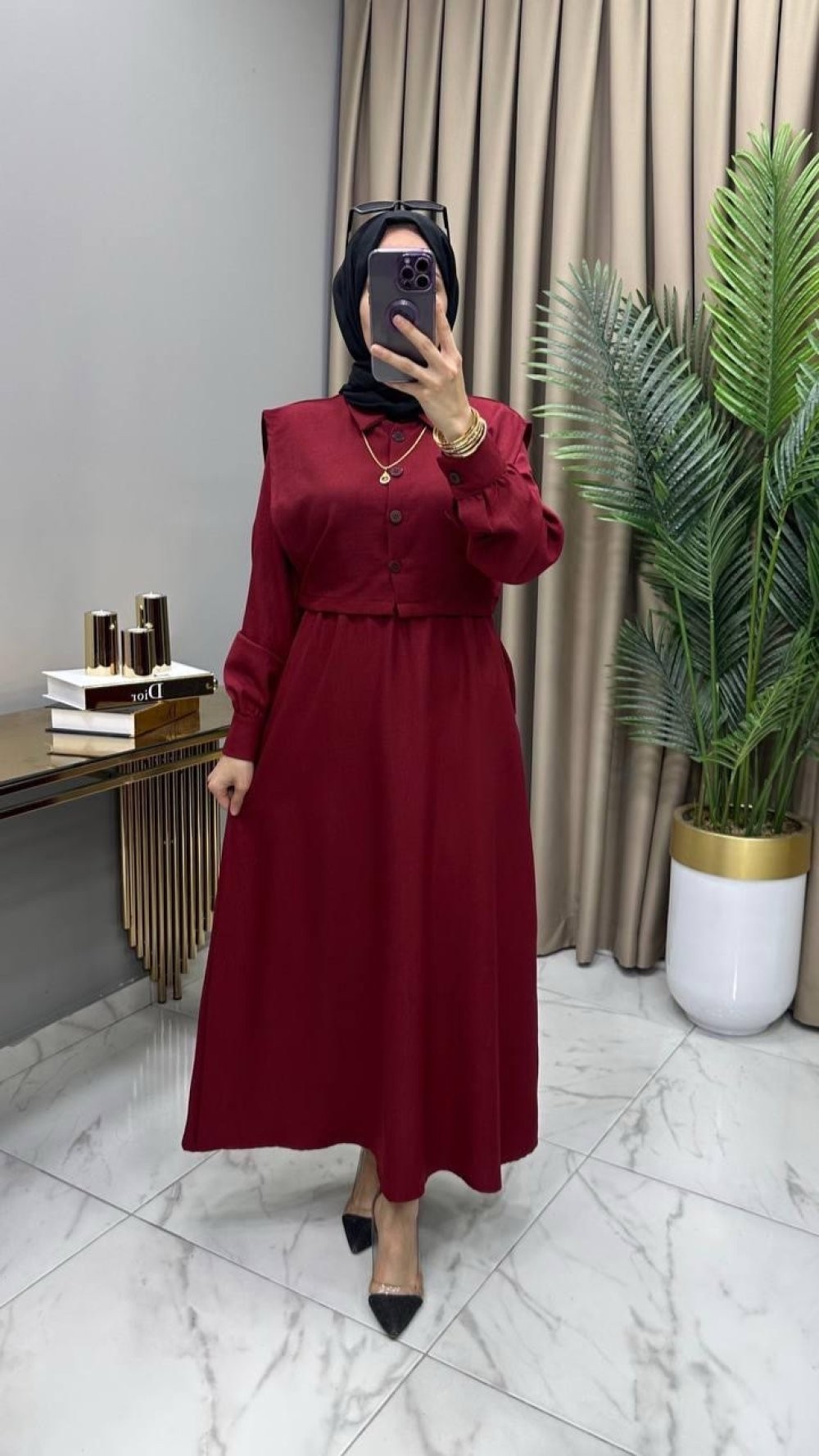 Jale Takım Bordo