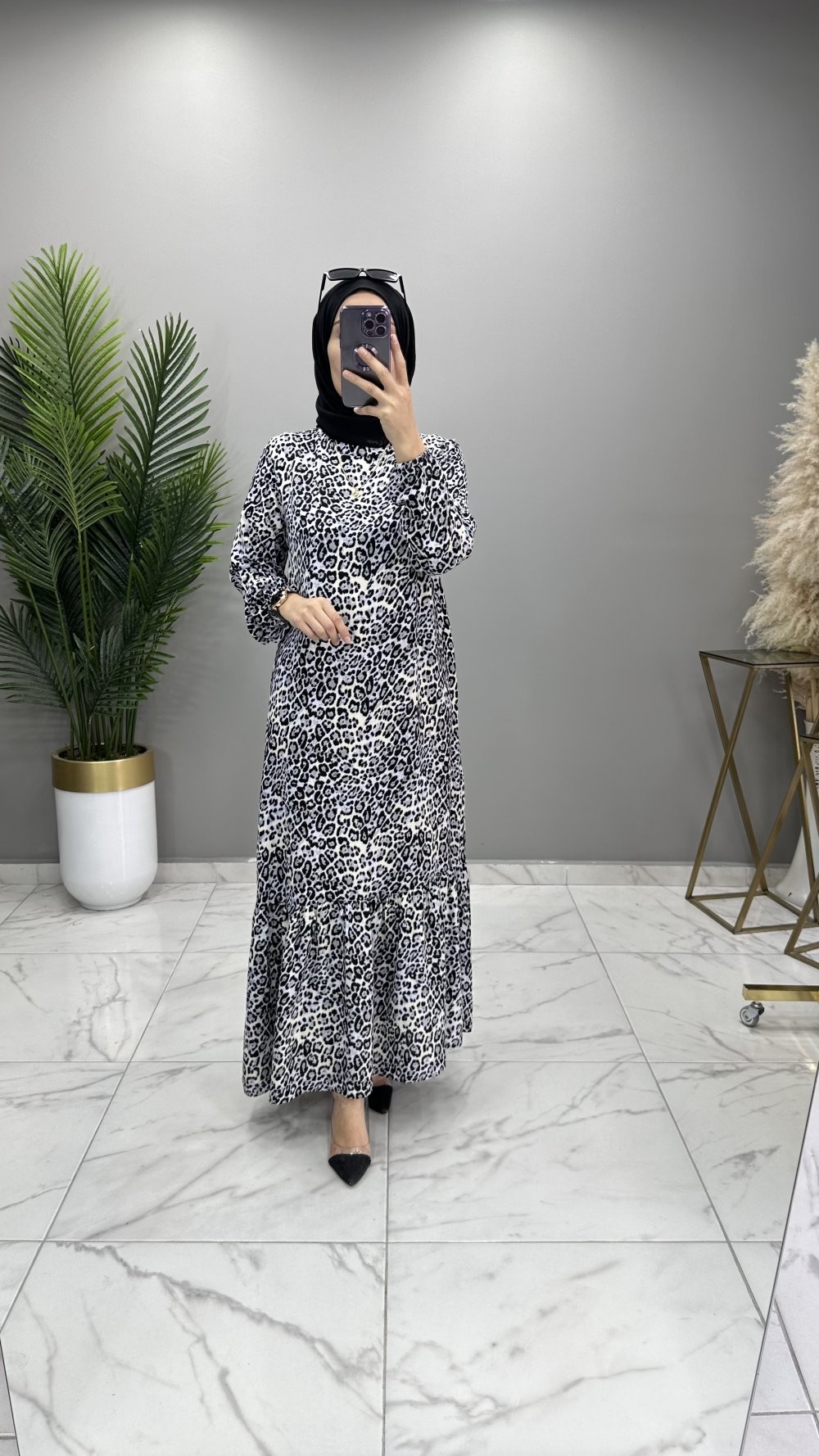 Meltem Elbise Siyah 