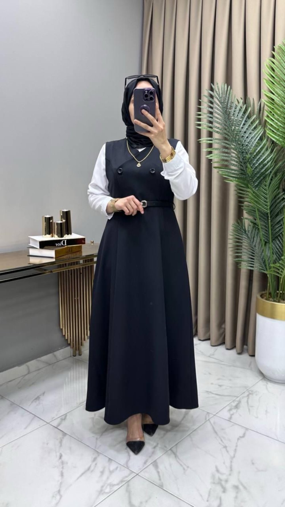 Kemerli Jile Siyah