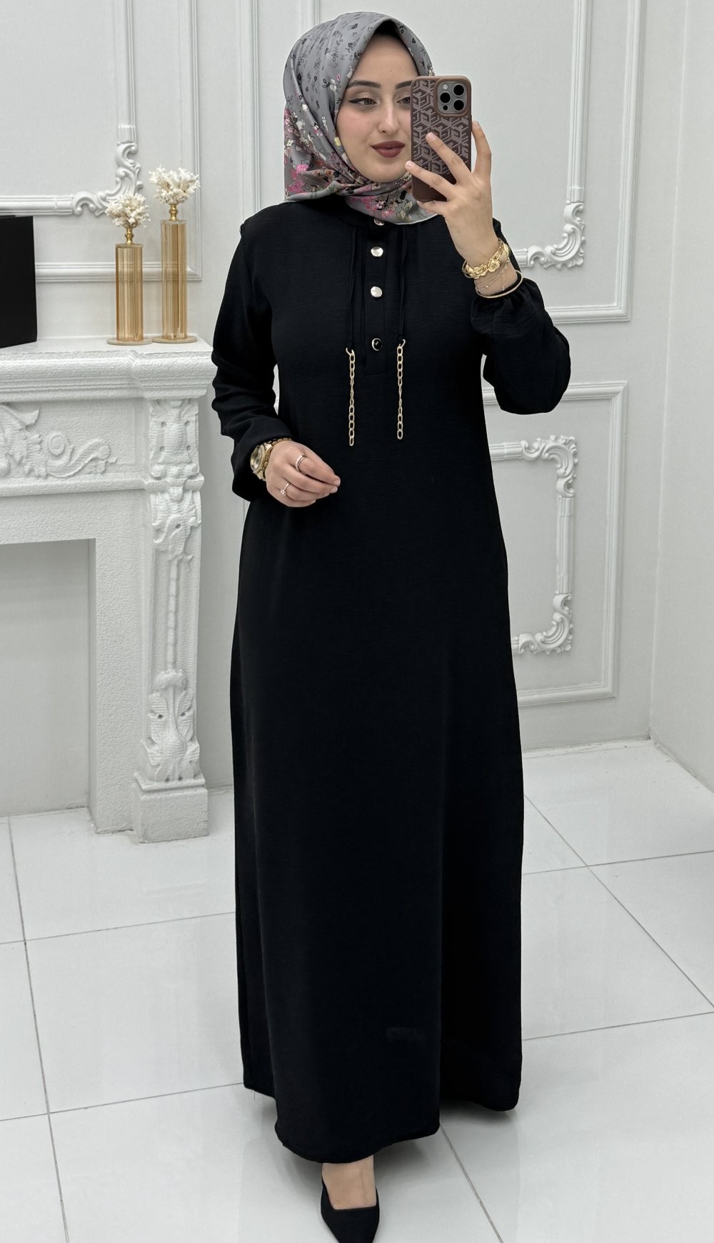 Derin Elbise Siyah