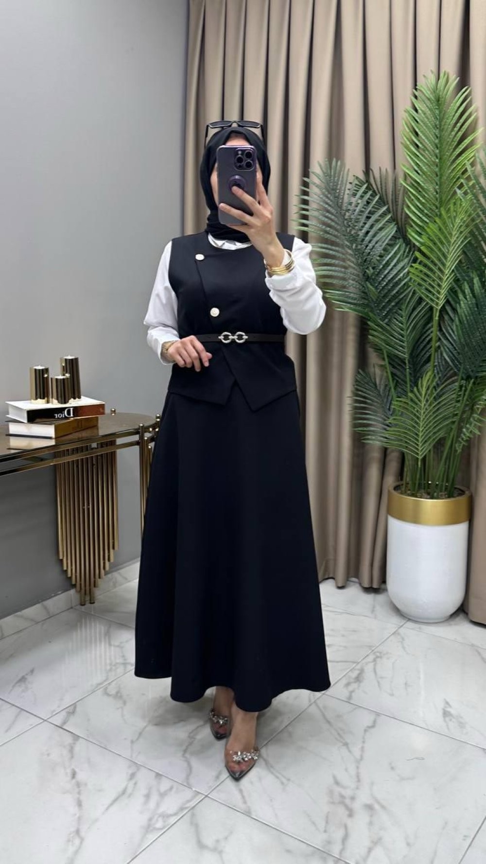 Gülce Takım Siyah